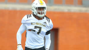 All American Football Player Number7 Wallpaper