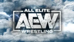 All Elite Aew Wrestling Logo Wallpaper
