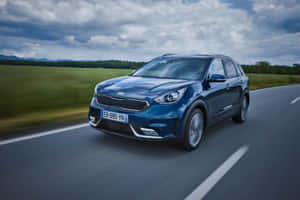 All-new Kia Niro On The Road Wallpaper