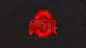 All Red Ohio State Logo Wallpaper