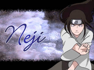 All Seeing Neji Hyuga Art Wallpaper