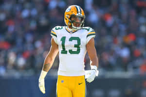 Allen Lazard Green Bay Packers Game Day Wallpaper