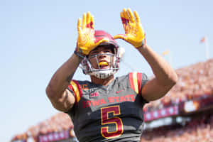 Allen Lazard Iowa State Football Player Wallpaper