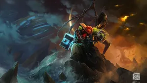 Alliance And Horde Unite In The Face Of Danger Wallpaper