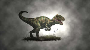 Allosaurus Dinosaur Illustration Wallpaper
