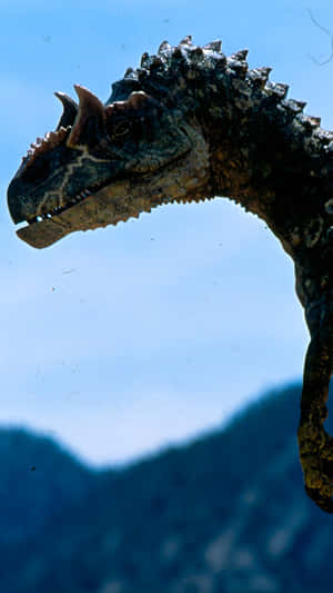 Allosaurus Dinosaur Profile Wallpaper