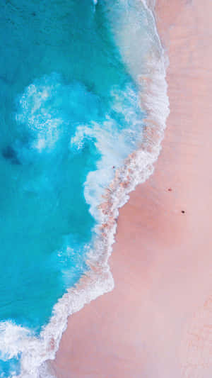 Alluring Pink Sands Of Pink Beach Wallpaper