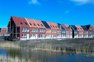 Almere New Housing Development Wallpaper