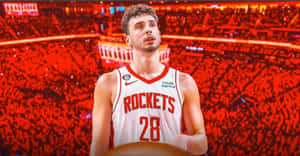 Alperen Sengun Houston Rockets Basketball Player Wallpaper