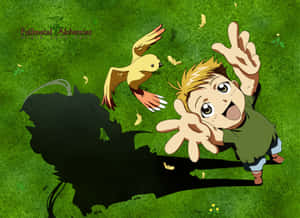 Alphonse Elric In Action Wallpaper