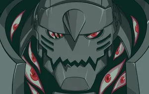 Alphonse Elric – Soul-bound Steel Suit Wallpaper