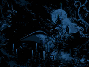 Alucard - The Vampire Hunter Of Castlevania: Symphony Of The Night Wallpaper