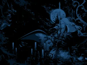 Alucard - The Vampire Hunter Of Castlevania: Symphony Of The Night Wallpaper