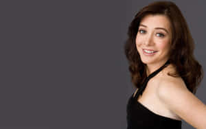 Alyson Hannigan Striking A Pose Wallpaper