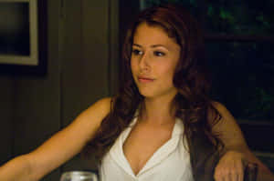 Amanda Crew White Dress Scene Wallpaper