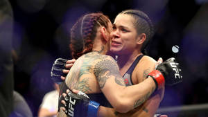 Amanda Nunes And Cris Cyborg Wallpaper