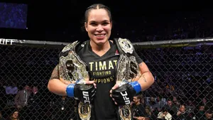 Amanda Nunes Champ Smile Wallpaper