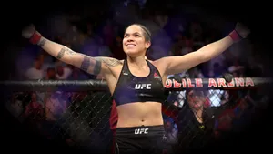 Amanda Nunes Focused Wallpaper