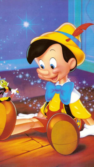 Amazed Pinocchio Wallpaper