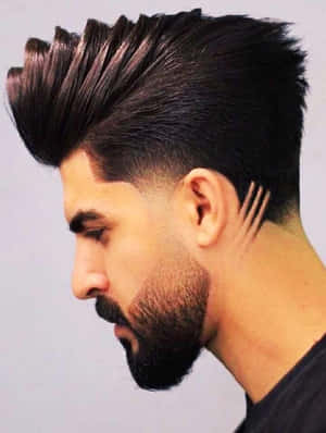 Amazing Cutting Style Of The Hair In Side Profile Wallpaper