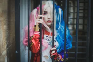 Amazing Harley Quinn Cosplay Wallpaper