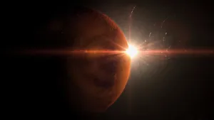 Amazing Mars Portrait Wallpaper