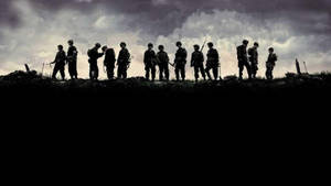 Amazing Military Silhouette Wallpaper