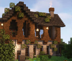 Amazing Minecraft Architecture In Creative Mode Wallpaper