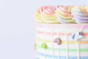 Amazing Rainbow Cake Wallpaper