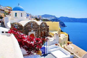 Amazing Santorini, Greece Wallpaper