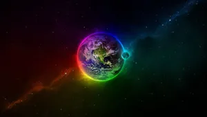 Amazing Vibrant Planet Earth Wallpaper