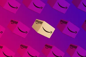 Amazon Prime Day Packages Pattern Wallpaper
