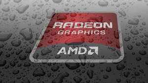 Amd Radeon Graphics Droplets Wallpaper