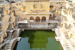 Amer Fort Photographed From The Top Wallpaper