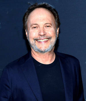 American Actor Billy Crystal Dark Blue Suit Wallpaper