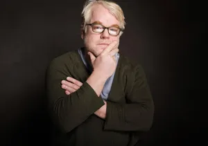 American Actor Philip Seymour Hoffman Dark Background Wallpaper