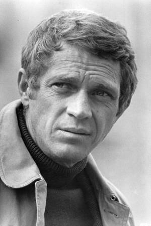 American Actor Steve Mcqueen Bokeh Angle Shot Wallpaper