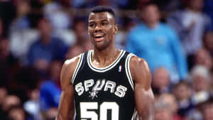 American Basketball Player David Robinson Wallpaper