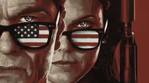 American Espionage Artwork Wallpaper