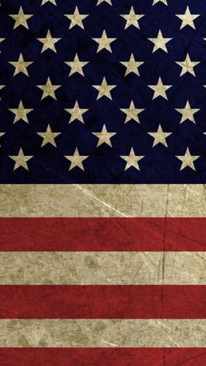 American Flag Close-up Shot Iphone Wallpaper