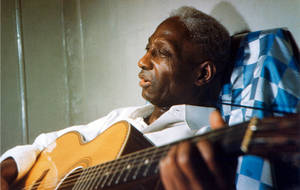 American Folk Singer Leadbelly New York 1949 Photograph Wallpaper