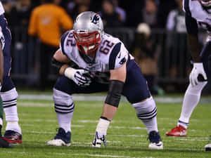 American Football Guard Athlete Joe Thuney Wallpaper