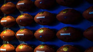 American Football Pigskin Collection Wallpaper