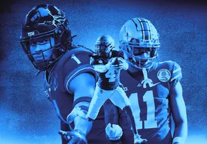 American Football Players Collage Wallpaper