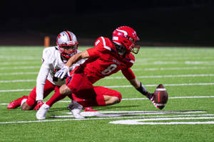 American Football Players In Game Wallpaper