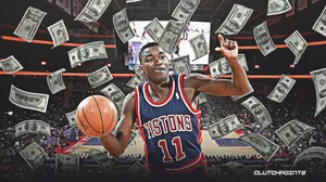 American Former Professional Basketball Player Isiah Thomas Graphic Art Wallpaper