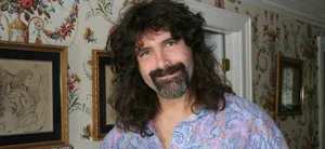 American Former Wrestler Mick Foley Author Portrait Wallpaper