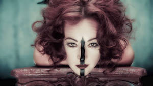 American Horror Story Moira O'hara Wallpaper