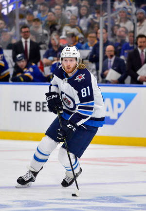 American Ice Hockey Winnipeg Jets Left Wing Player Kyle Connor Wallpaper