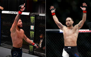 American Martial Artist Frankie Edgar Versus Chris Gutierrez Wallpaper